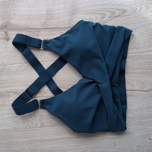 Candy wrap sports bra